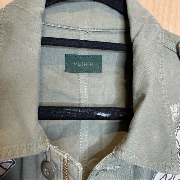 MOTHER Denim utility embellished jacket - Picture 2 of 11